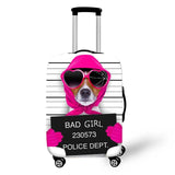 Bad Dog Cover Travel Luggage