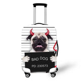 Bad Dog Cover Travel Luggage