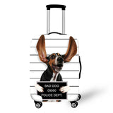 Bad Dog Cover Travel Luggage