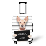 Bad Dog Cover Travel Luggage