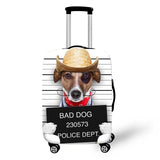 Bad Dog Cover Travel Luggage