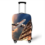 3D Creative Plane Cover Travel Luggage