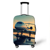 3D Creative Plane Cover Travel Luggage