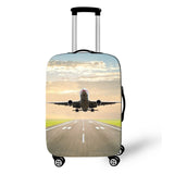 3D Creative Plane Cover Travel Luggage