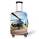 3D Creative Plane Cover Travel Luggage