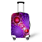 3D Pattern Cover Travel Luggage