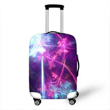3D Pattern Cover Travel Luggage