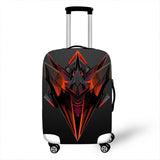 3D Pattern Cover Travel Luggage