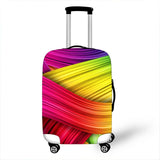 3D Pattern Cover Travel Luggage