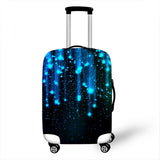 3D Pattern Cover Travel Luggage