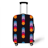 Checkered Cover Travel Luggage