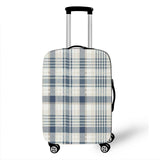 Checkered Cover Travel Luggage