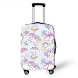 3D Unicorn Cover Travel Luggage