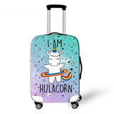 3D Unicorn Cover Travel Luggage