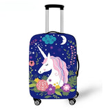 3D Unicorn Cover Travel Luggage