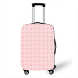 Geometric Pattern Cover Travel Luggage